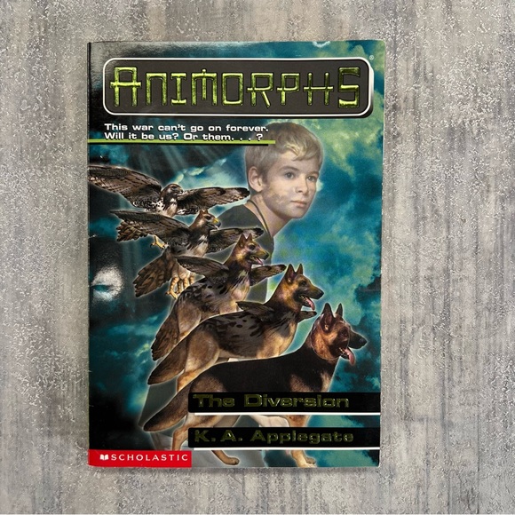 2001 Animorphs paperback BOOK #49 The Diversion novel by K.A. Applegate 1st Ed - Picture 1 of 13